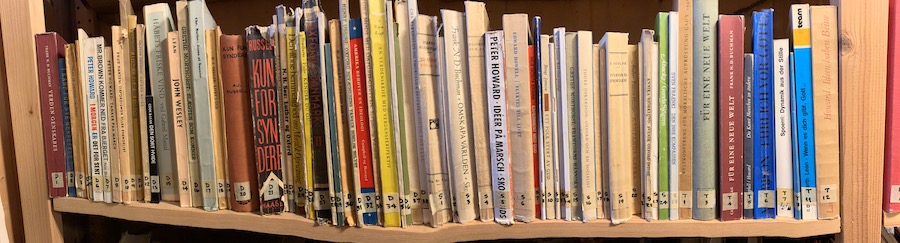 Danish and German books in Norway archive