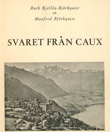 Svaret från Caux cover