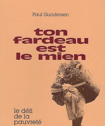 Ton fardeau est le mien, couverture de livre