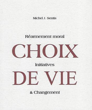 Choix de vie, couverture de brochure