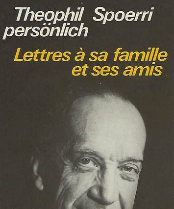 Theophil Spoerri, book cover