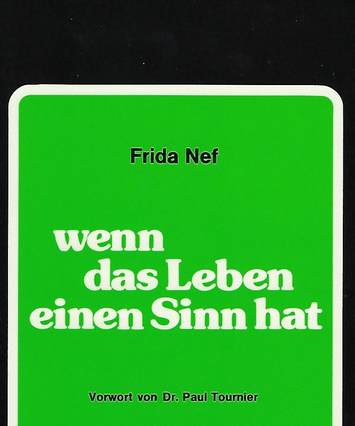 wenn das Leben einen Sinn hat, book cover