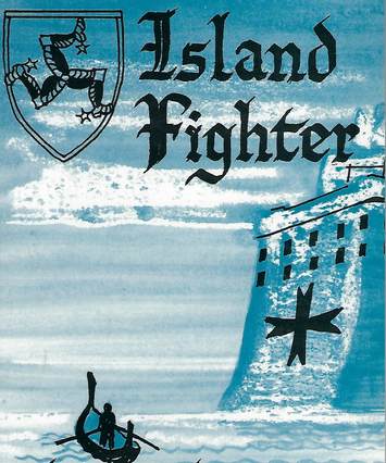 Island fighter, book cover