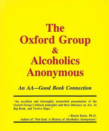 The Oxford Group & Alcoholics Anonymous, book cover