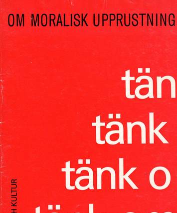 'Tänk Om' book cover in Swedish