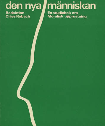 'Den nya människan' book cover in Swedish