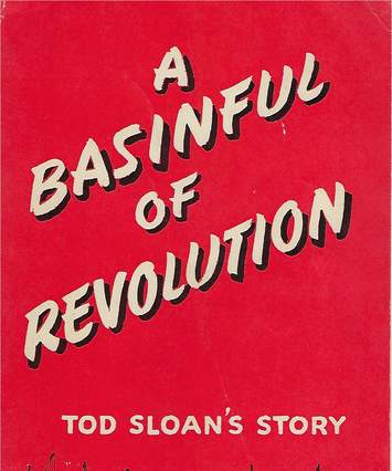 A basinful of revolution: Tod Sloan's Story, book cover