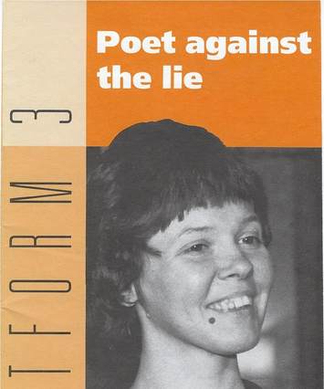 Irina Ratushinskaya, Poet Against The Lie, Booklet cover