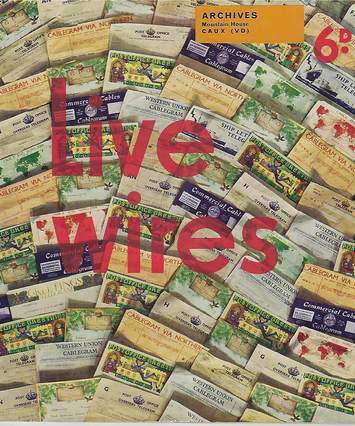 Live wires, booklet cover