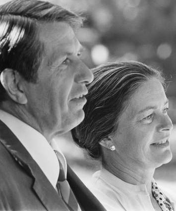 Pierre and Jeanine Chavanne (Morocco), B&W portrait photo