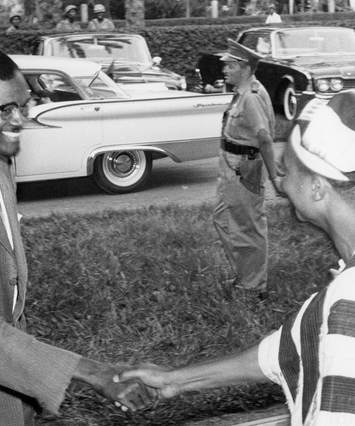 Patrice Lumumba, B&W portrait photo