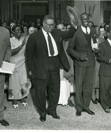 (L to R) Hon. Buth Diu, Sayed Mohammed Saleh Shangitti (Sudan) Joshua Mulwal Mut M.P, Sayed Dawood Abdel Latif (Sudan)