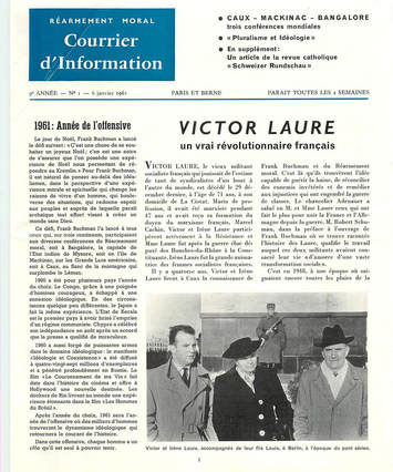 'Courrier d'Information' periodical cover