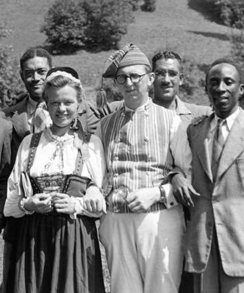 Dennis Osadebay,Thomas Girvan,Christian Bonding,Mrs Bonding,Louis Byles,Ibrahim Abd-el-Ibrahim ,Said Ashour