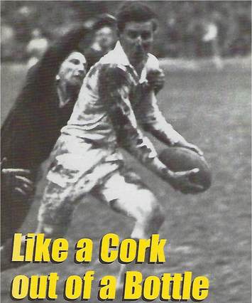 Like a cork out of a bottle, by Brian Boobbyer, book cover