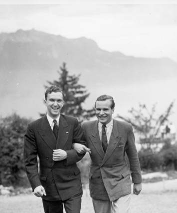 Leland Holland,Rudolf Pechel Group Photo