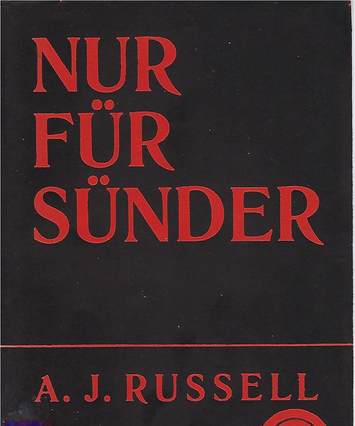 Nur für Sünder, von A.J. Russell, book cover