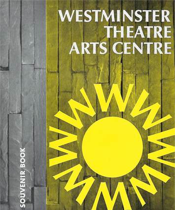 Westminster Theatre Arts Centre souvenir booklet cover