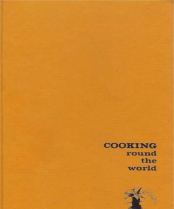'Cooking round the world' by Kate Cross, book cover