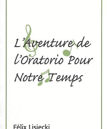 Oratorio pour notre temps, couverture de livre