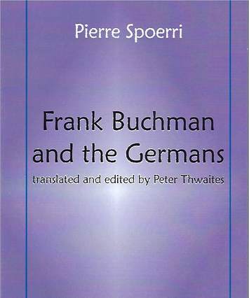 Frank Buchman and the Germans, cover