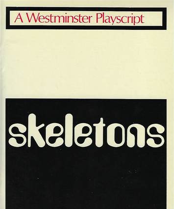 Skeletons by Hugh Steadman Williams, playscript cover
