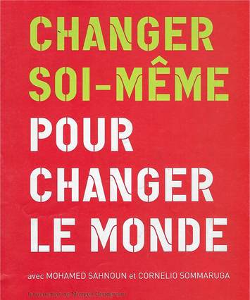 Changer soi-même pour changer le monde, booklet cover