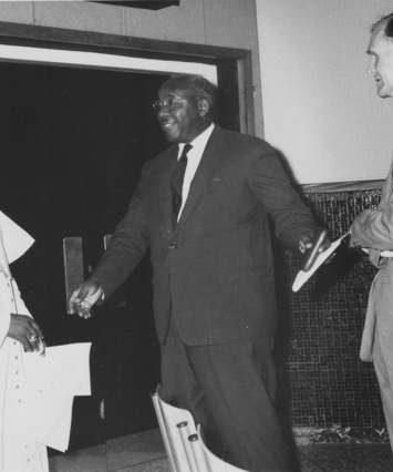 Bishop J K A Aggey, Adetokumbe Ademola, Nigeria; Hugh Elliott, United Kingdom