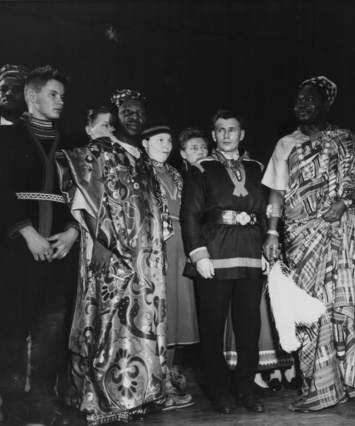 Sami people and Africans meet in Kiruna, north of the Arctic Circle
