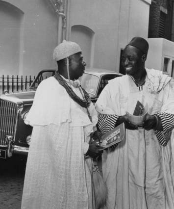 HH Orodje of Okpe, Western Nigeria and Alhaji Sule Maito Northern Nigeria 