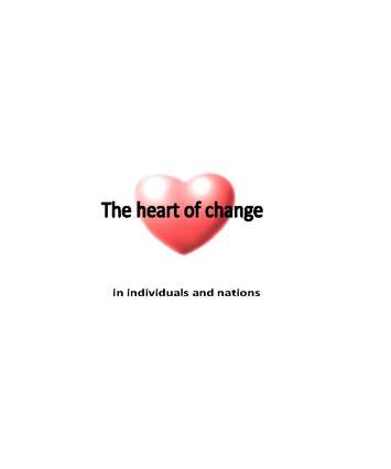 Cover of the Booklet "The heart of change"