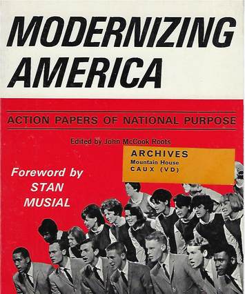 "Modernizing America" book cover, 1965