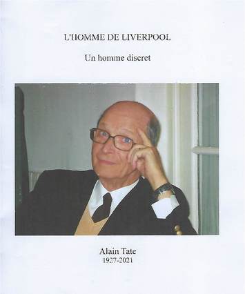 Cover for Booklet on Alain Tate