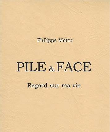 "Pile & Face", livre par Philippe Mottu, couverture, 1999