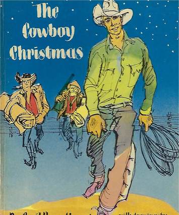 "The Cowboy Christmas" by Cecil Broadhurst, book cover
