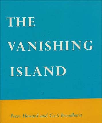 "The Vanishing Island" cover of the playscript