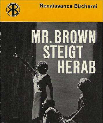 "Mr. Brown steigt herab" von Peter Howard, script cover
