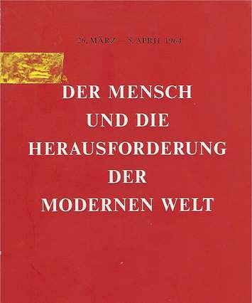 1964 Caux Konferenzbericht, cover