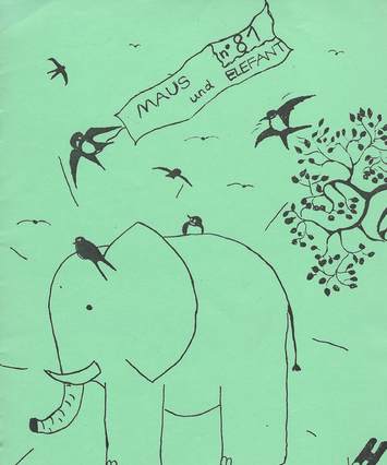 Maus und Elephant, cover