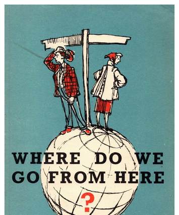 'Where do we go from here?' booklet cover
