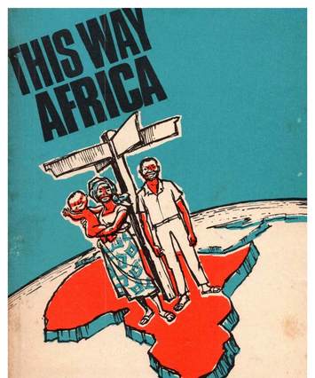 'This way Africa' booklet cover