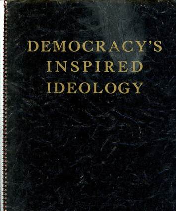Cover of binder Democracy and Ideology