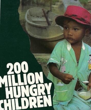"200 Million Hungry Children" book by Stanley Barnes, cover