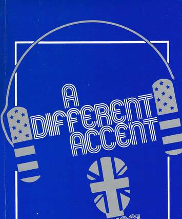 "A Different Accent", book cover, Michael Henderson