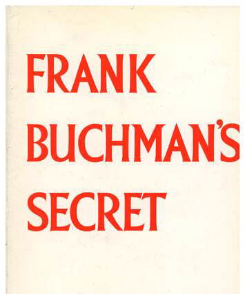 "Frank Buchman's Secret", by Peter Howard, book cover