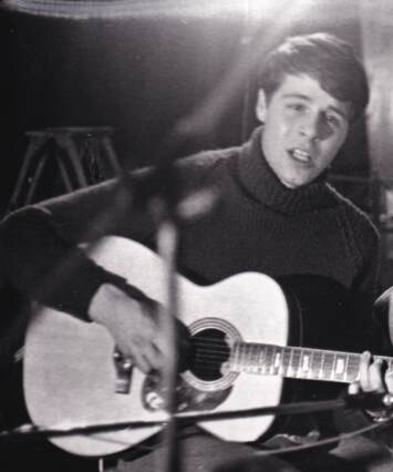 Chris Gill, playing and writing songs