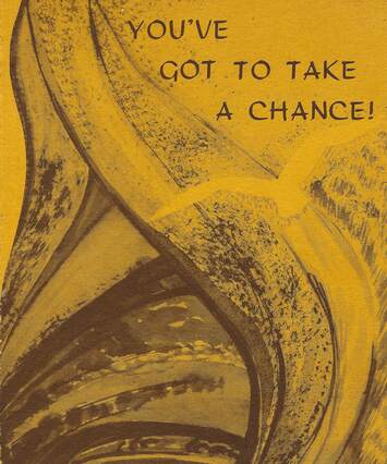 "You've got to take a chance", book cover