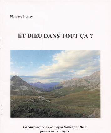 'Et Dieu dans tout ça', couverture de brochure