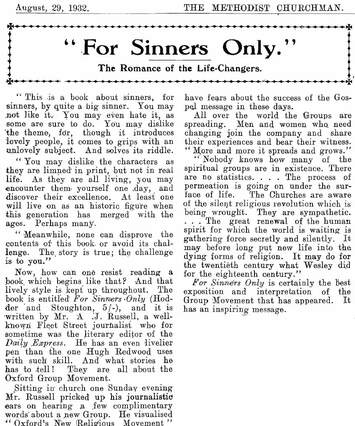 Cover of For Sinners Only - The Romance of the Life-Changers