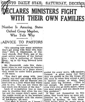 Cover of Declares Ministers Fight With Their Own Families